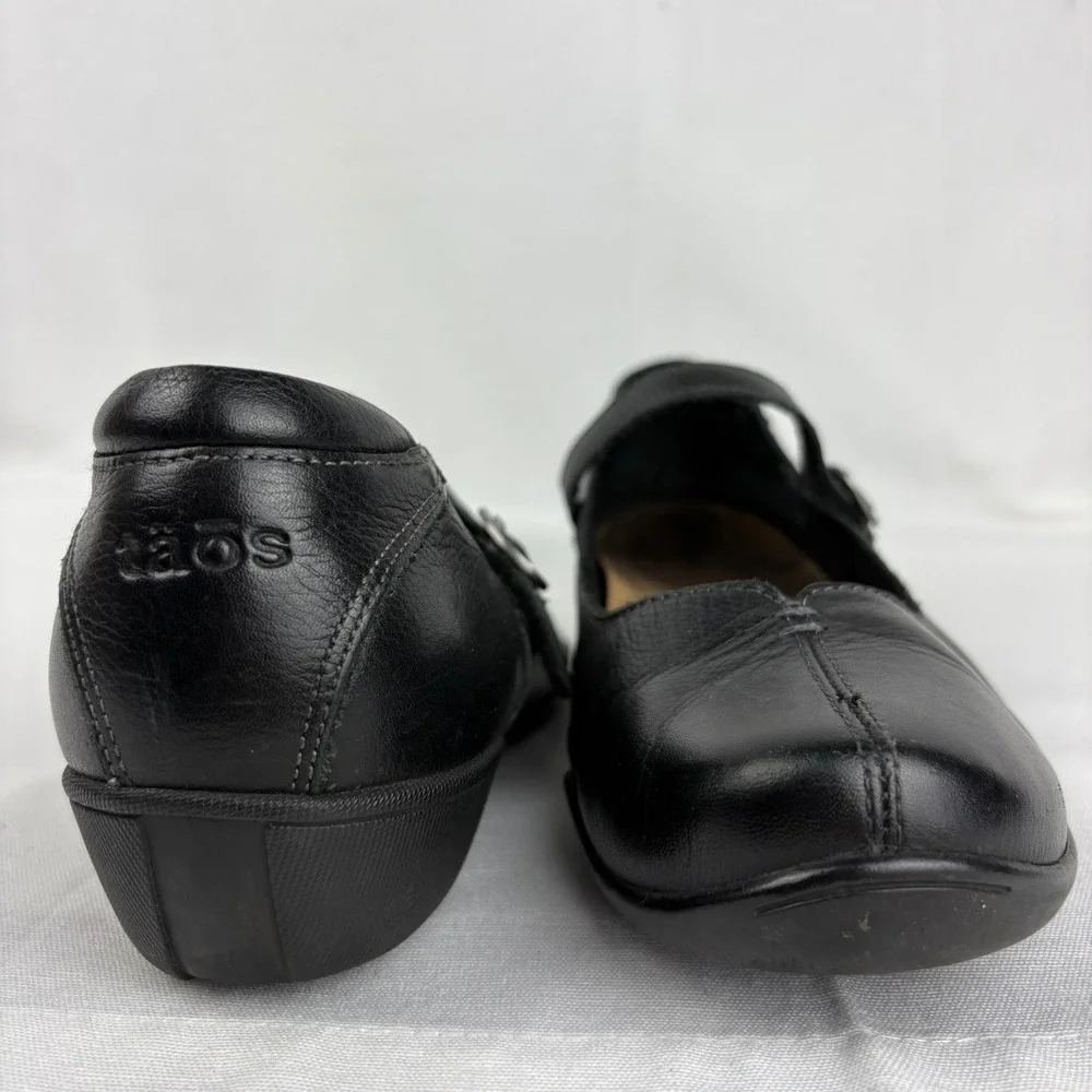 Taos Womens Mary Jane Ta Dah Shoes Size 40 EU/9 US Black Comfort Leather Casual - Picture 6 of 17